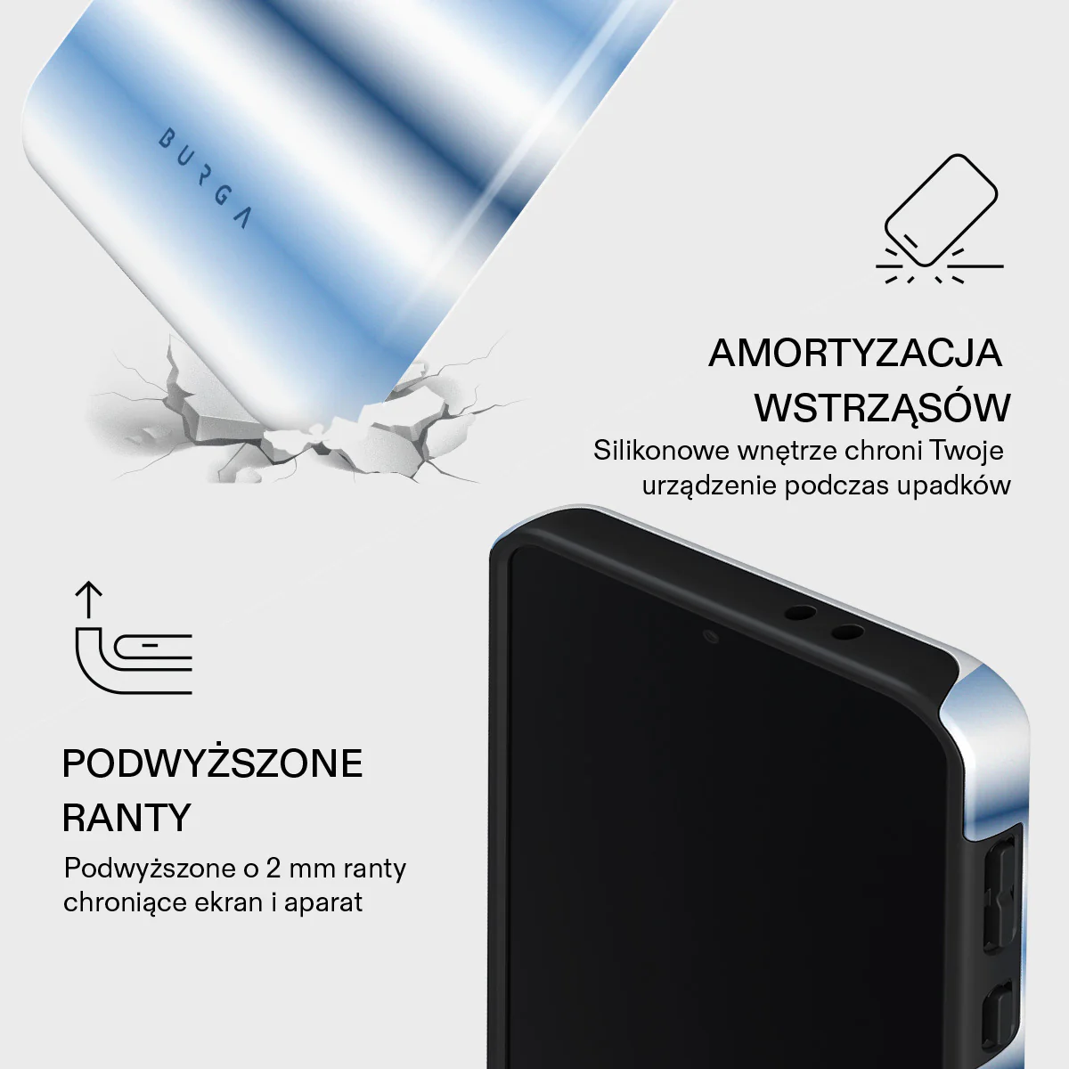 White Noise - Samsung Galaxy A36 5G Etui - Image 4