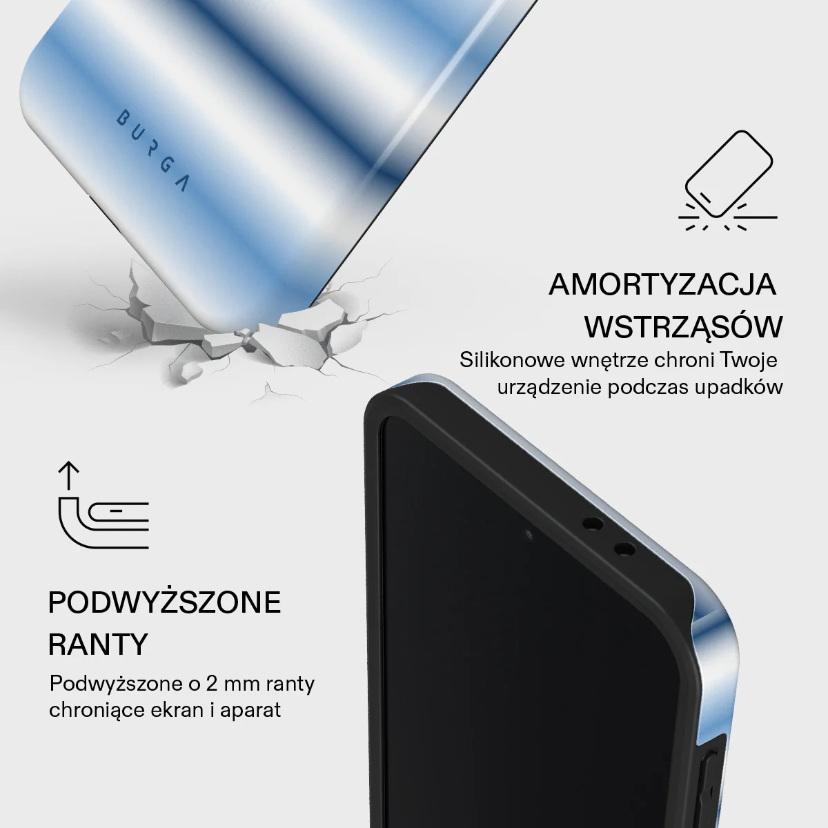 White Noise - Samsung Galaxy A37 5G Etui - Image 4