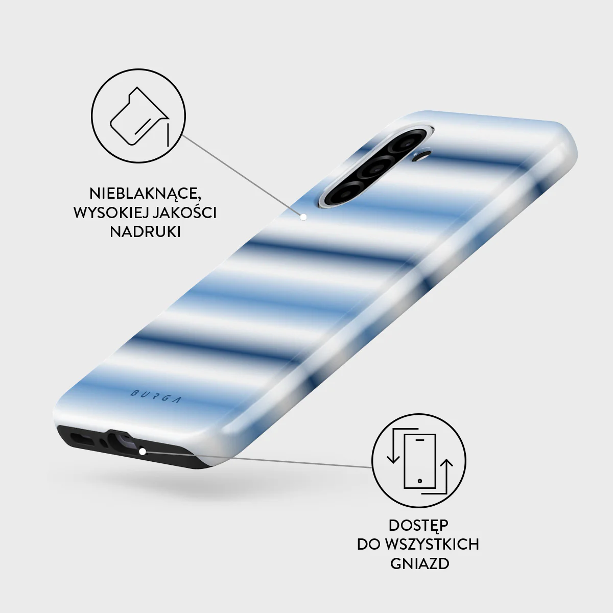 White Noise - Samsung Galaxy A56 5G Etui - Image 3