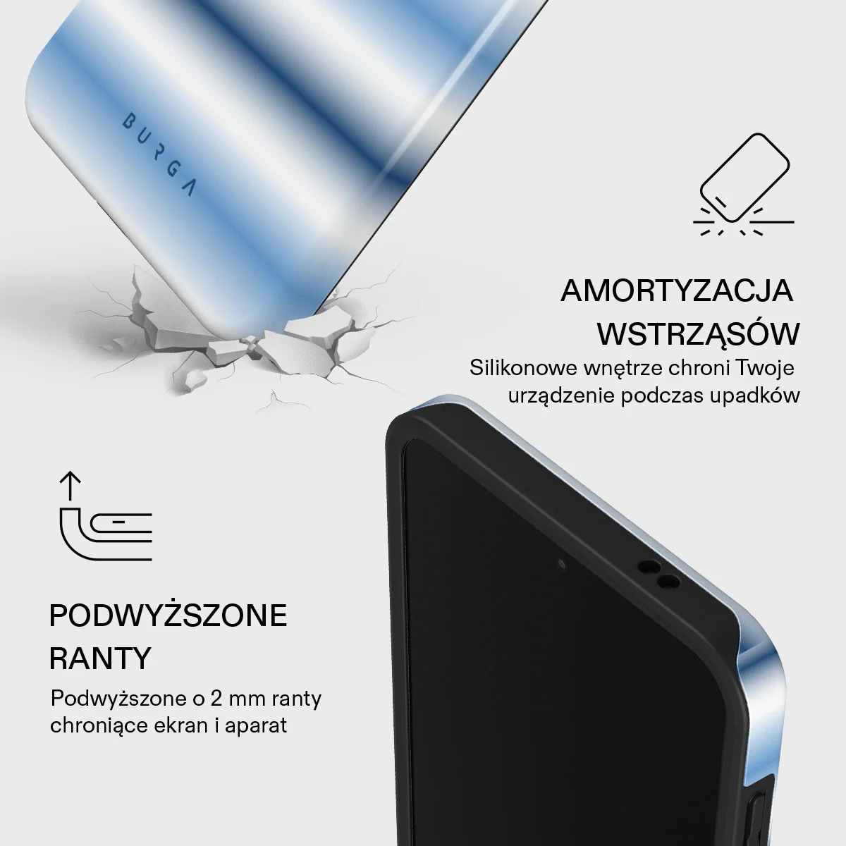 White Noise - Samsung Galaxy A57 5G Etui - Image 4