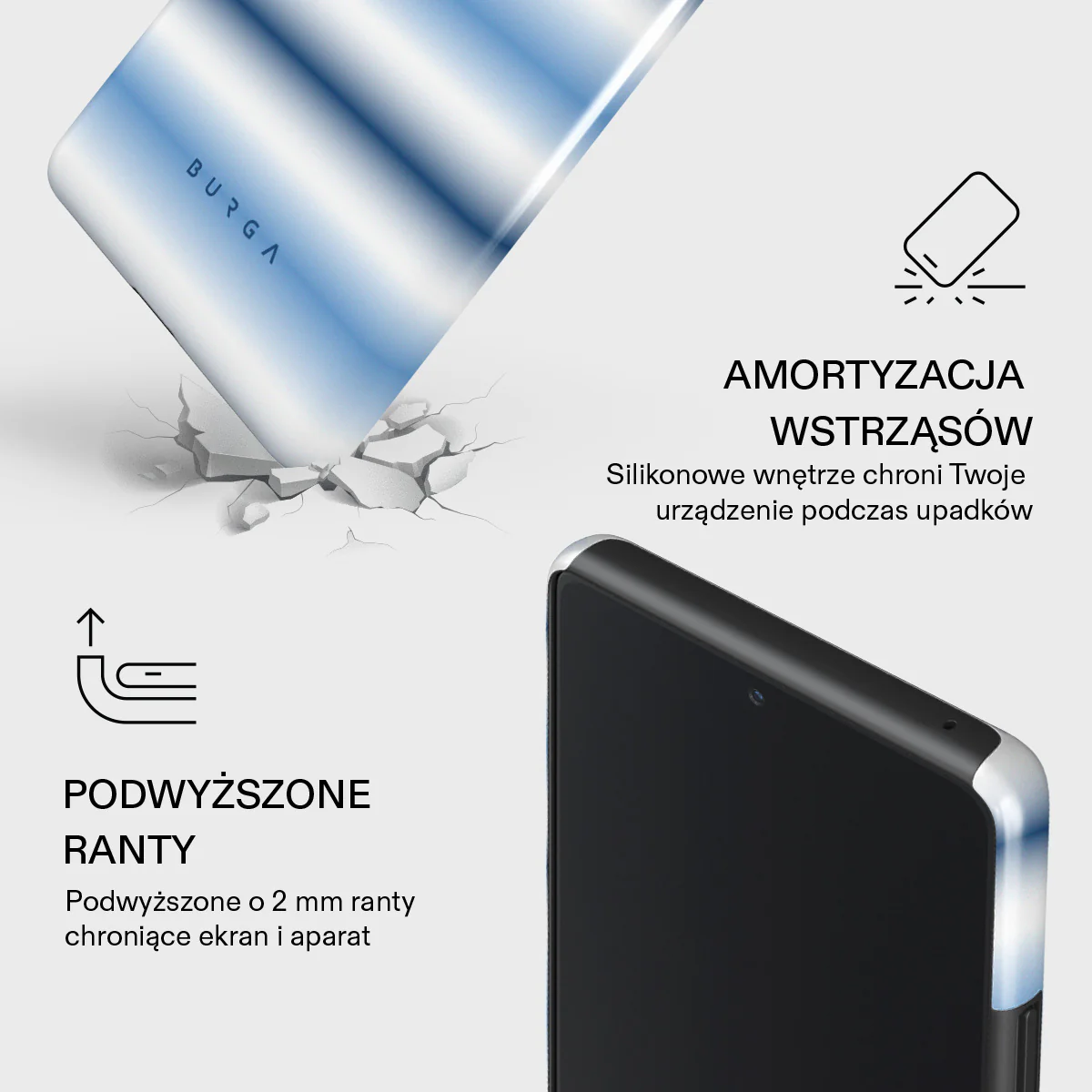 White Noise - Samsung Galaxy A72 4G / 5G Etui - Image 8