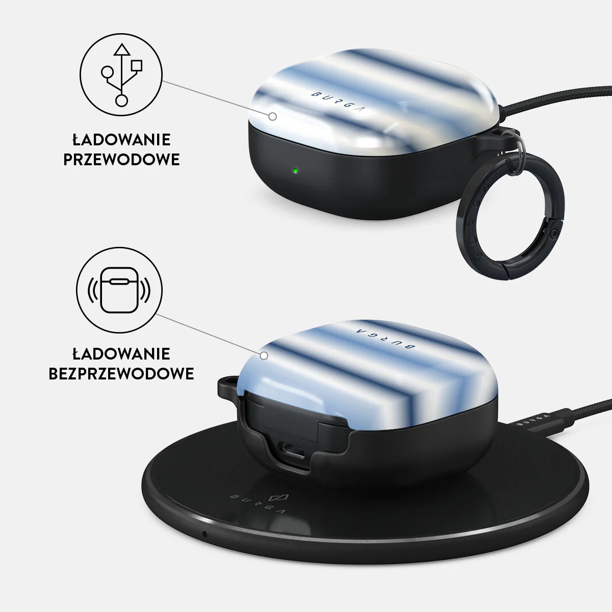 White Noise - Etui na Samsung Galaxy Buds FE - Image 3