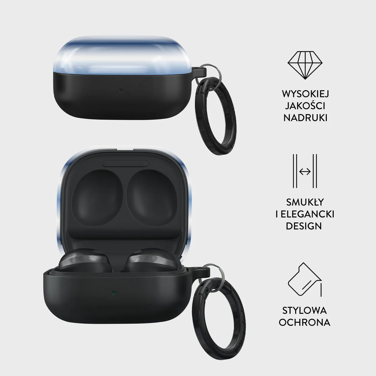 White Noise - Etui na Samsung Galaxy Buds Pro - Image 4
