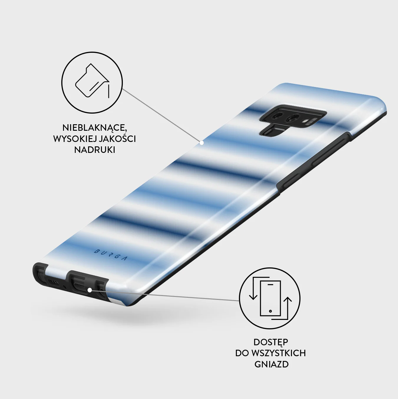 White Noise - Samsung Galaxy Note 9 Etui - Image 7