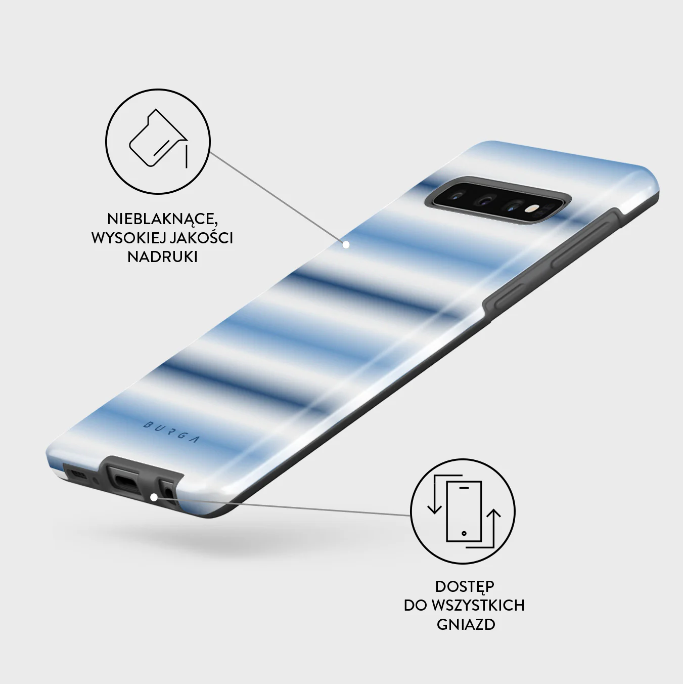 White Noise - Samsung Galaxy S10 4G Etui - Image 3