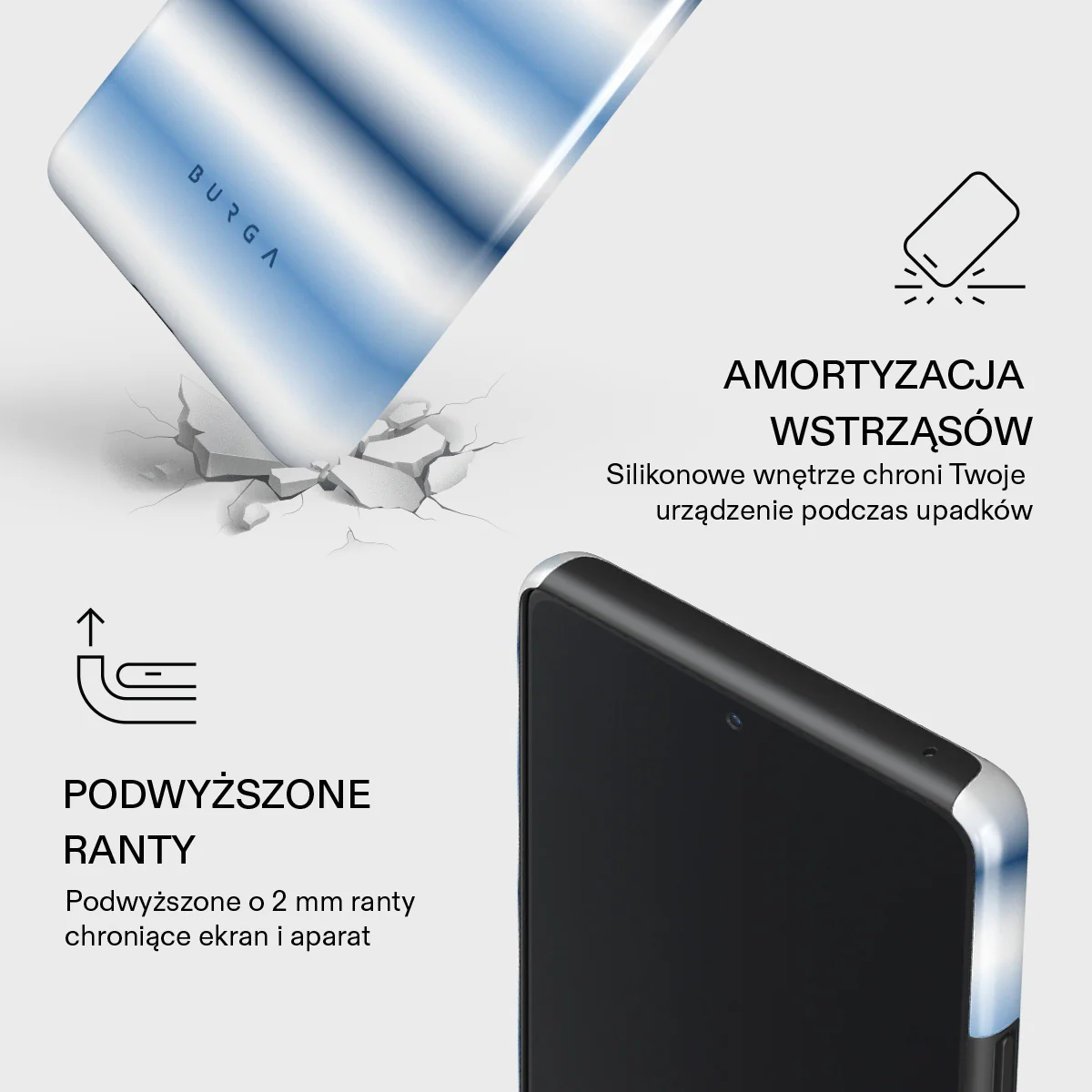 White Noise - Samsung Galaxy S10 Lite Etui - Image 4
