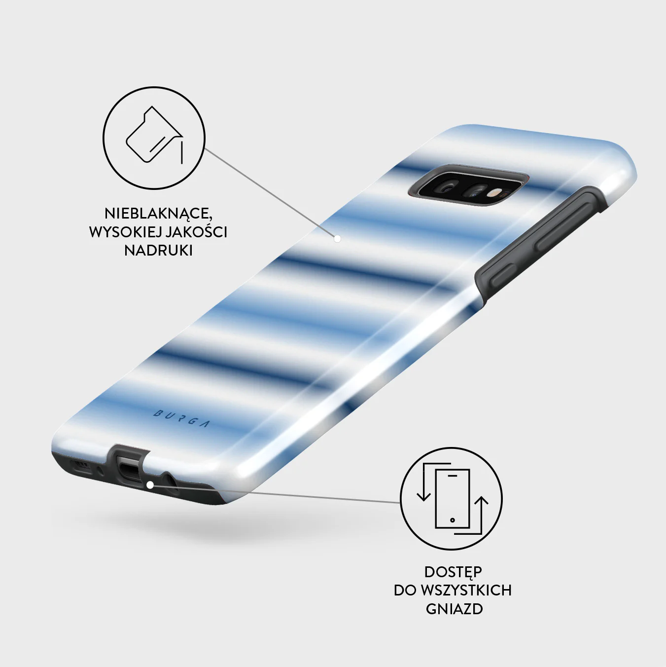 White Noise - Samsung Galaxy S10E Etui - Image 3