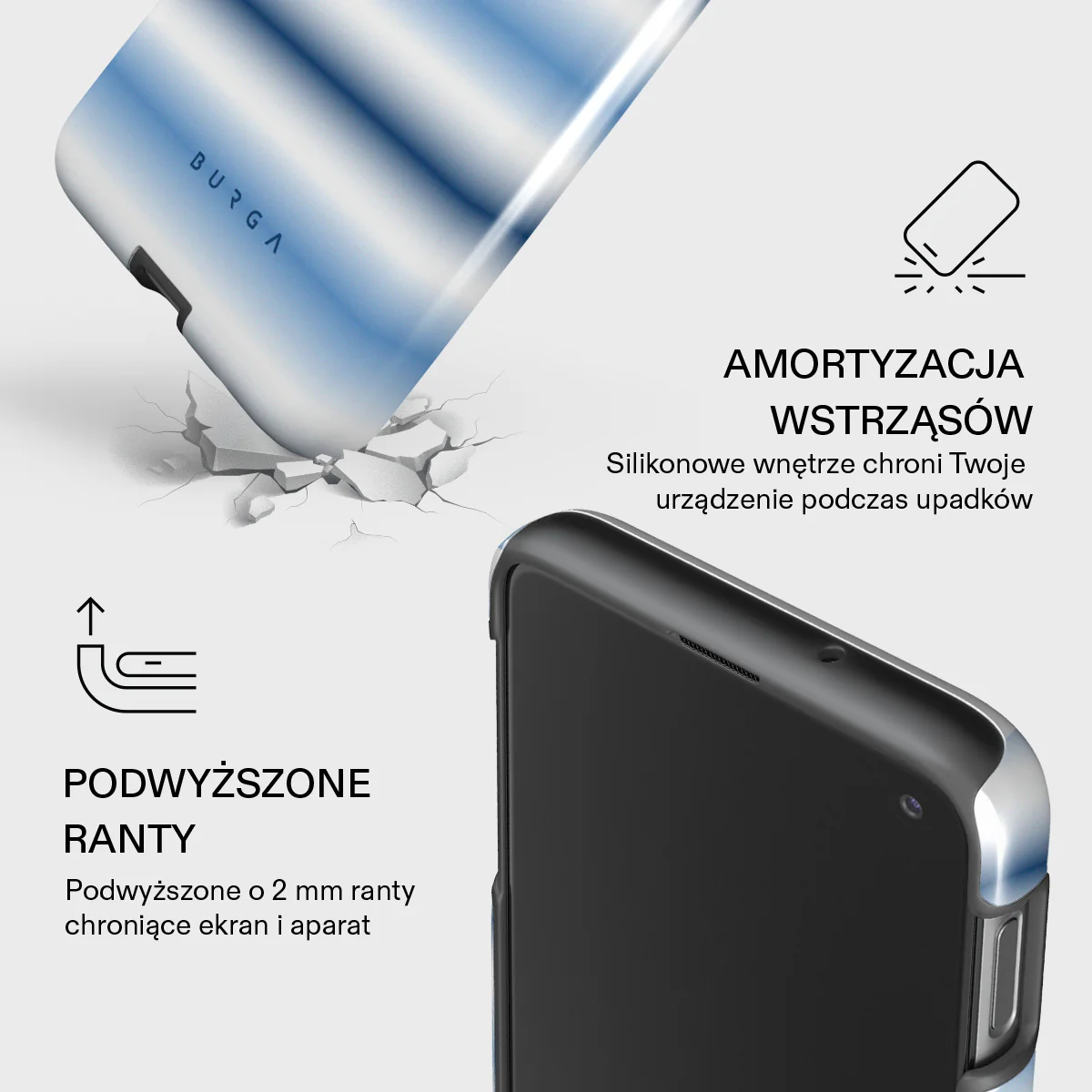 White Noise - Samsung Galaxy S10E Etui - Image 4