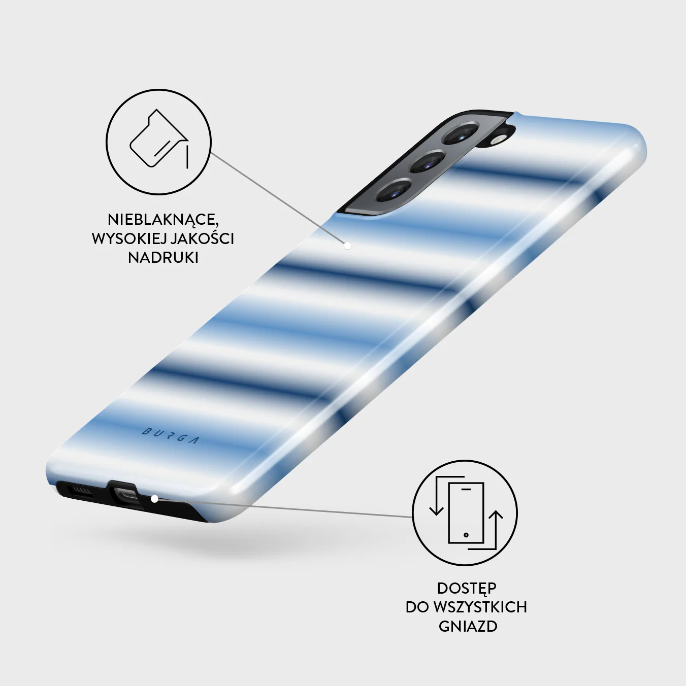 White Noise - Samsung Galaxy S21 Etui - Image 3