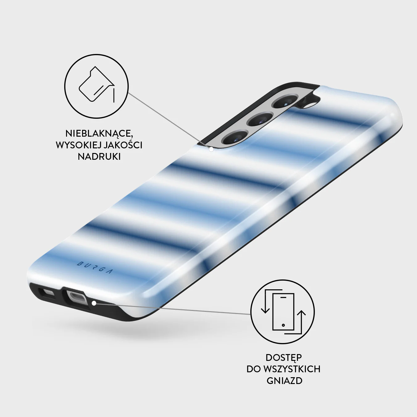 White Noise - Samsung Galaxy S22 Etui - Image 3