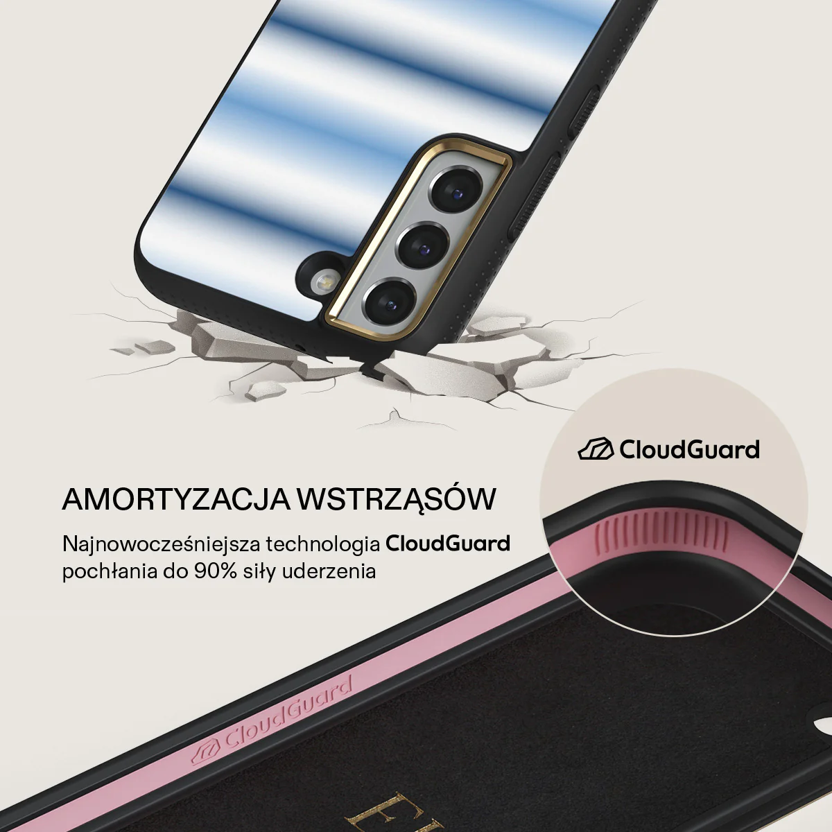 White Noise - Samsung Galaxy S22 Etui - Image 7