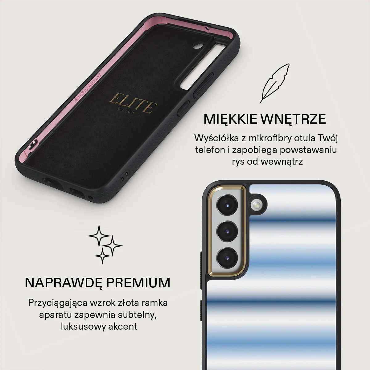 White Noise - Samsung Galaxy S22 Plus Etui - Image 10