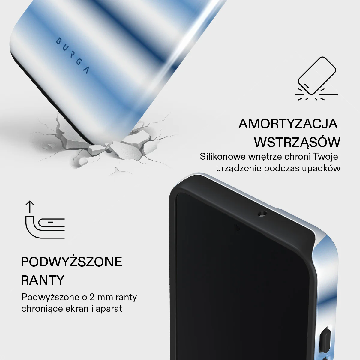 White Noise - Samsung Galaxy S22 Plus Etui - Image 4