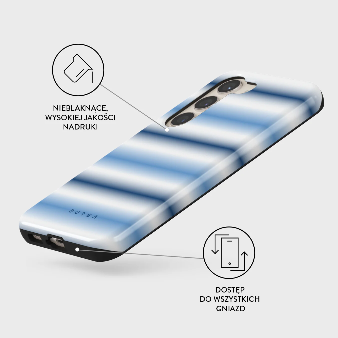 White Noise - Samsung Galaxy S23 Etui - Image 3