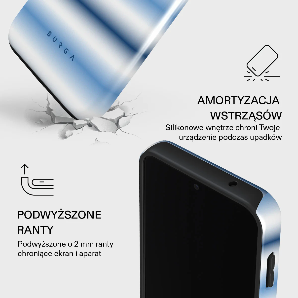 White Noise - Samsung Galaxy S23 FE Etui - Image 4