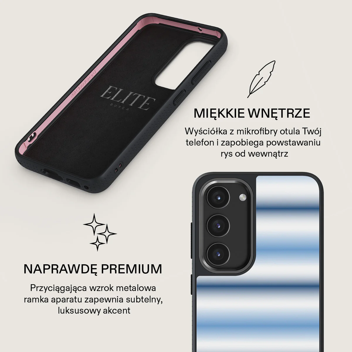 White Noise - Samsung Galaxy S23 Plus Etui - Image 17