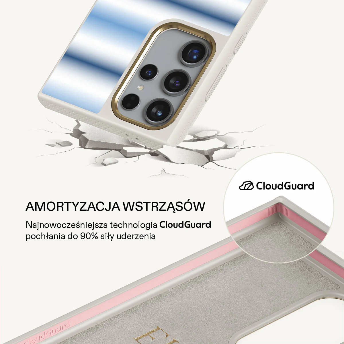 White Noise - Samsung Galaxy S23 Ultra Etui - Image 21