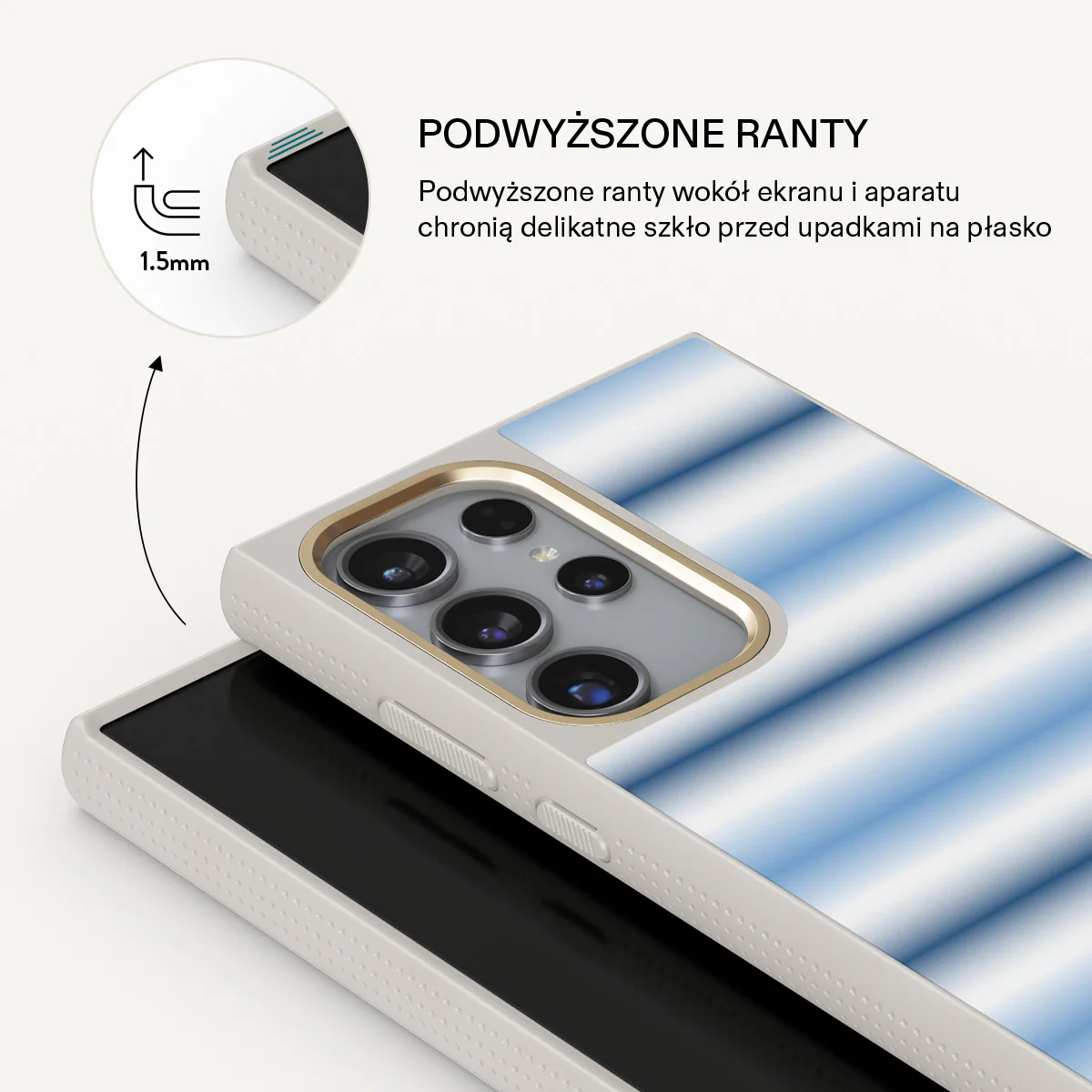 White Noise - Samsung Galaxy S23 Ultra Etui - Image 22