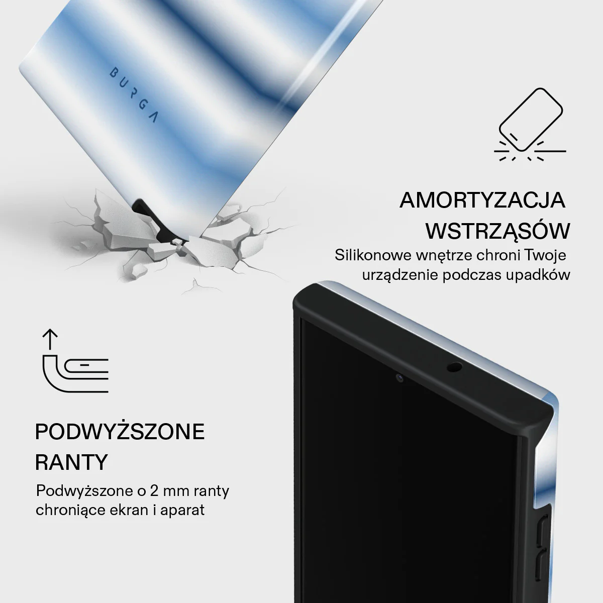 White Noise - Samsung Galaxy S23 Ultra Etui - Image 4