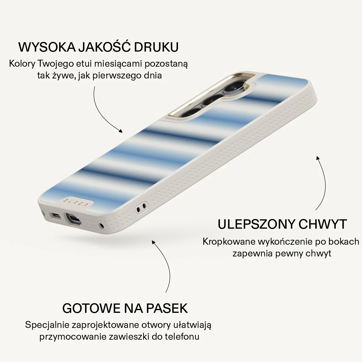 White Noise - Samsung Galaxy S24 Plus Etui - Image 23