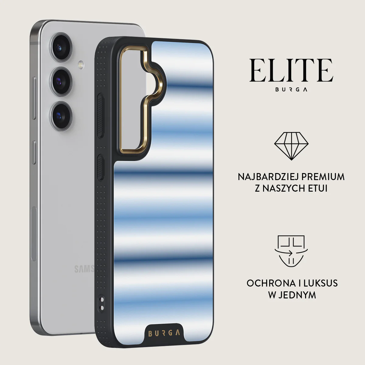 White Noise - Samsung Galaxy S24 Plus Etui - Image 6