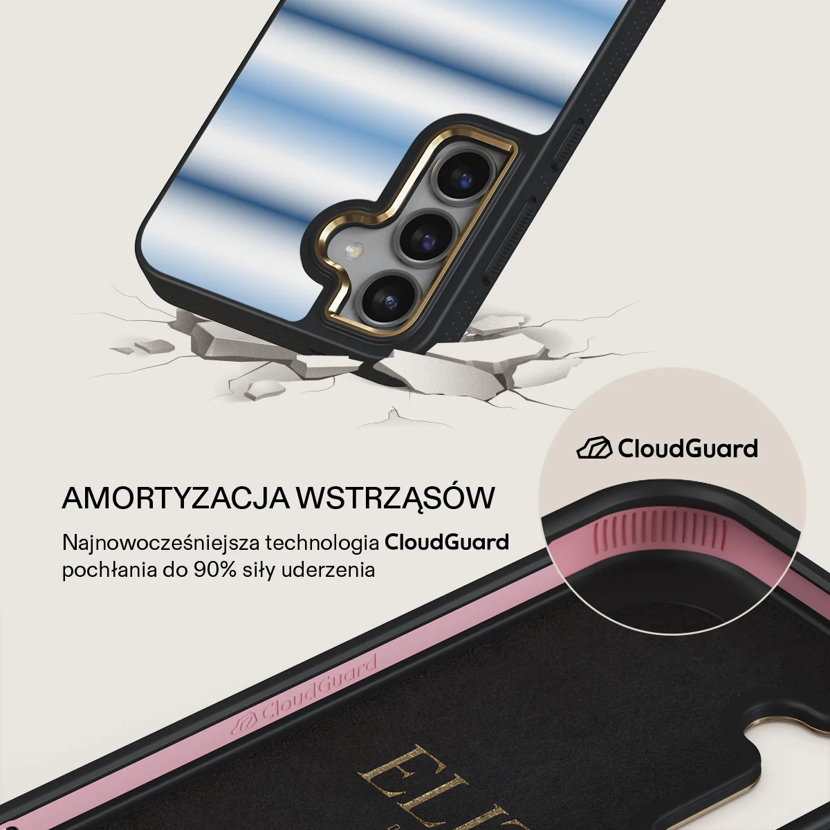 White Noise - Samsung Galaxy S24 Plus Etui - Image 7
