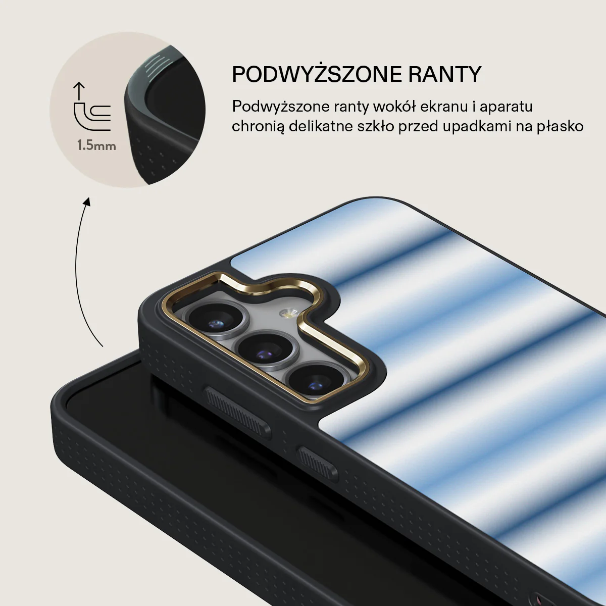 White Noise - Samsung Galaxy S24 Plus Etui - Image 8