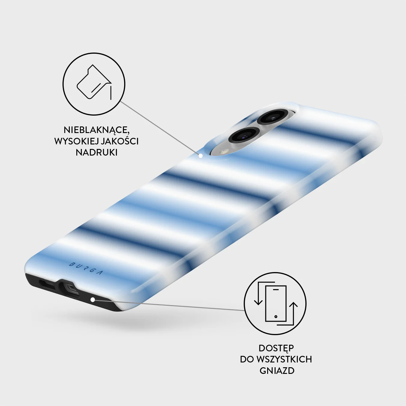 White Noise - Samsung Galaxy S25 Edge Etui - Image 3