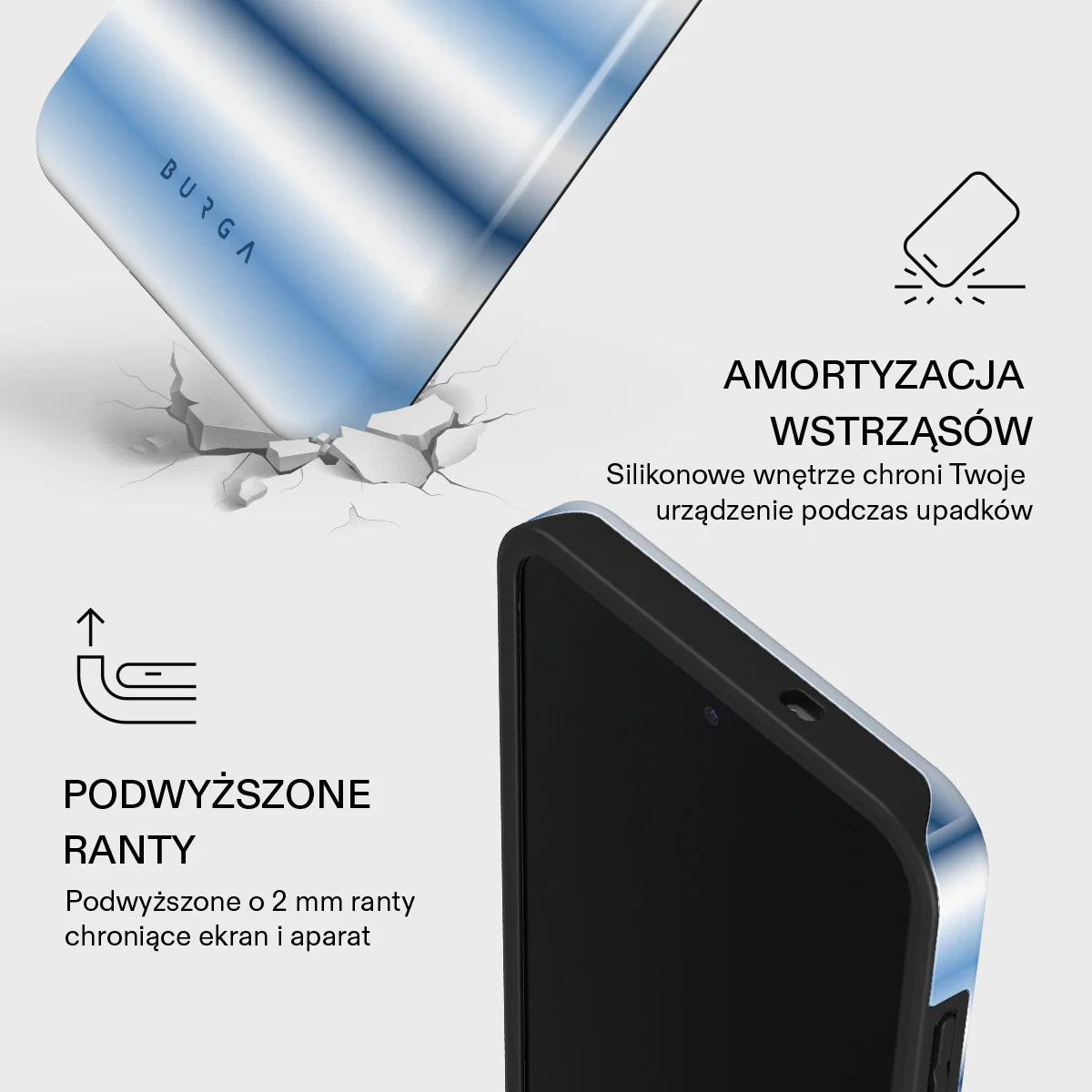 White Noise - Samsung Galaxy S25 FE Etui - Image 4