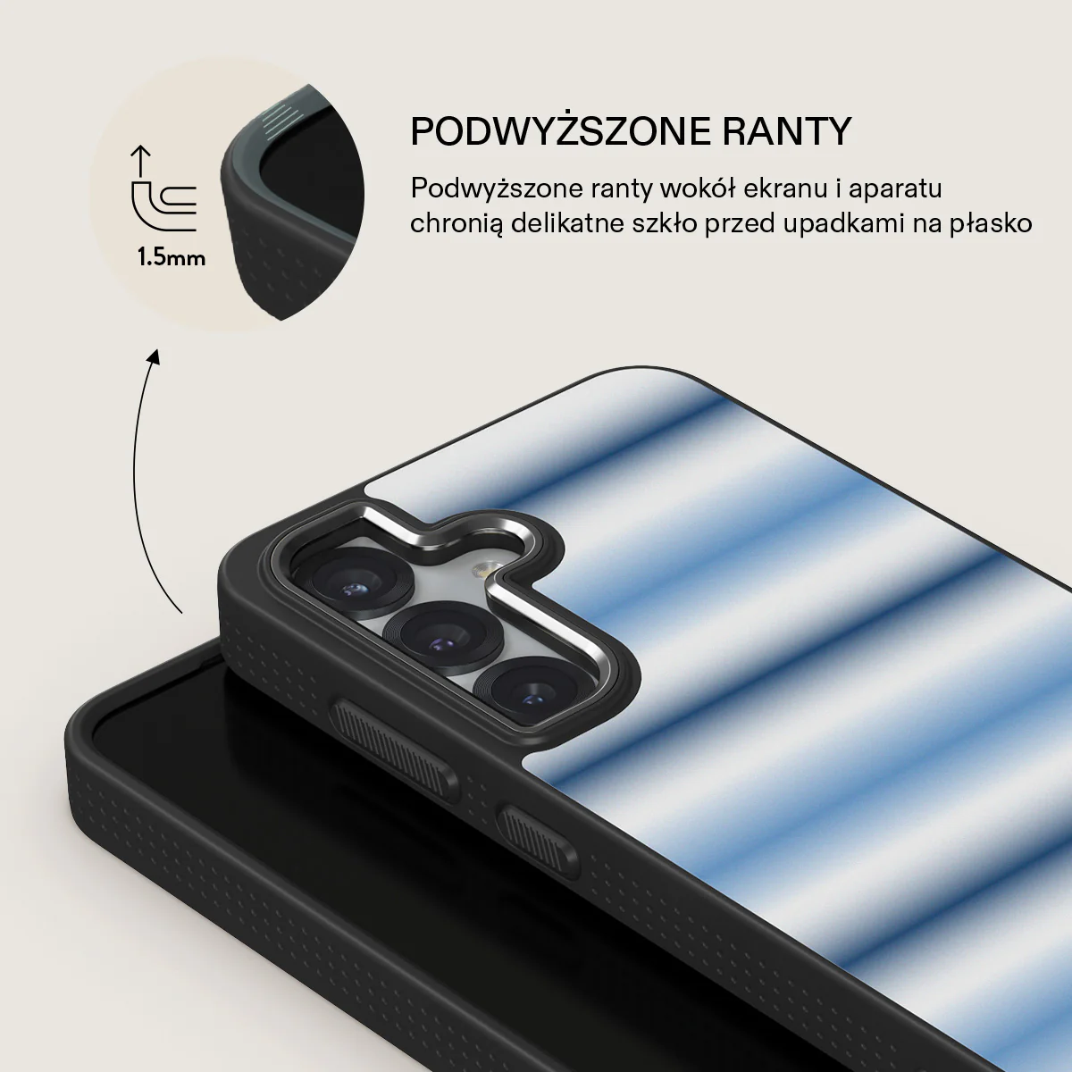 White Noise - Samsung Galaxy S25 Plus Etui - Image 15
