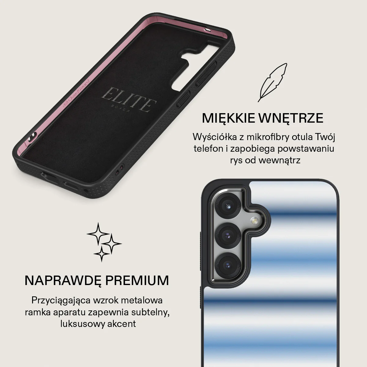 White Noise - Samsung Galaxy S25 Plus Etui - Image 17