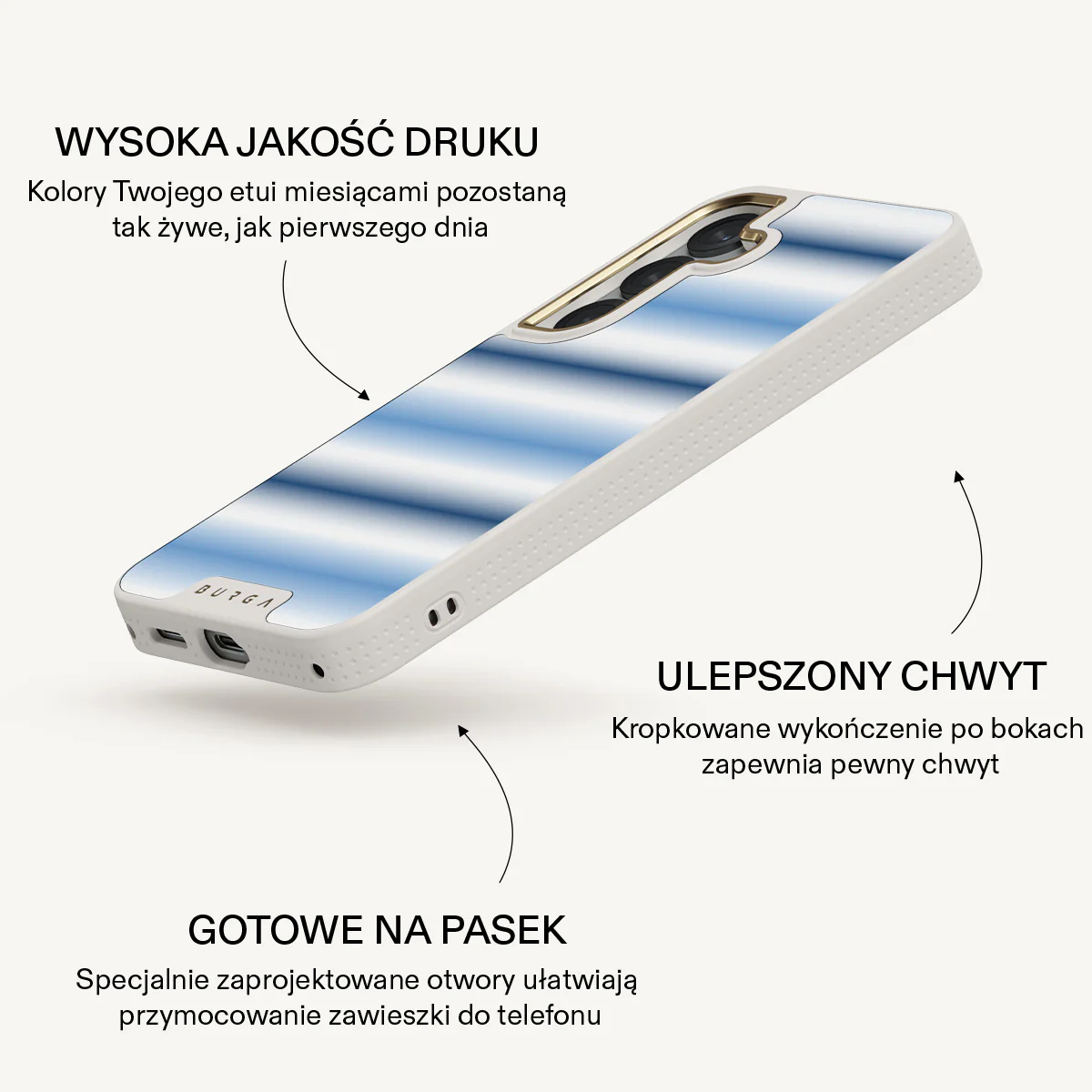 White Noise - Samsung Galaxy S25 Plus Etui - Image 23