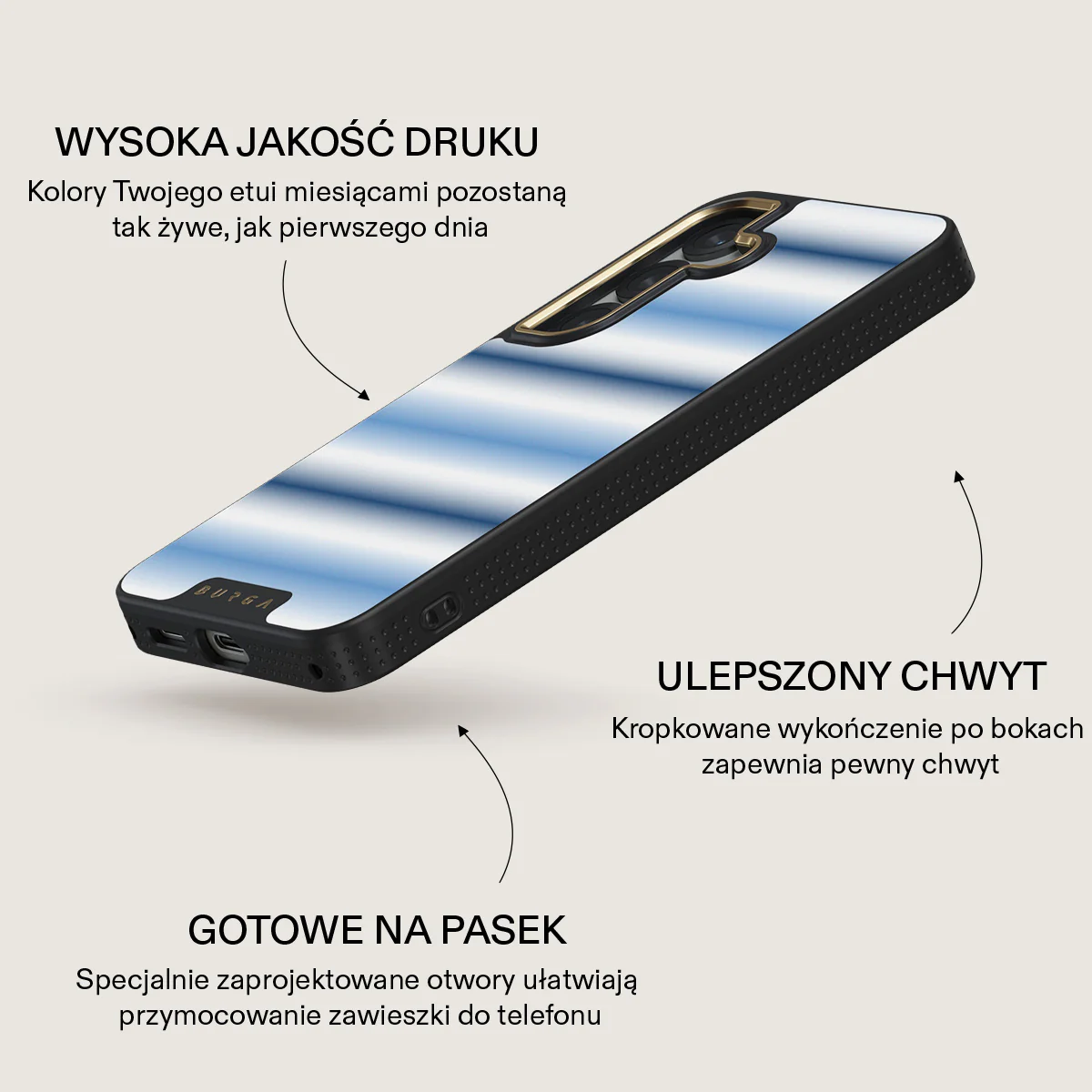 White Noise - Samsung Galaxy S25 Plus Etui - Image 9