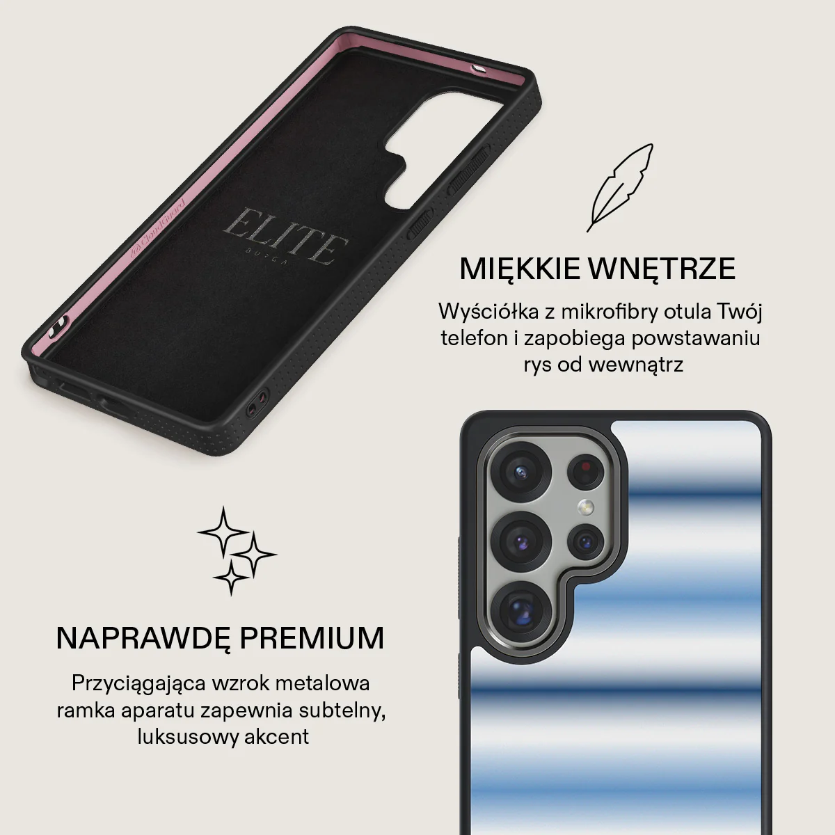 White Noise - Samsung Galaxy S25 Ultra Etui - Image 17