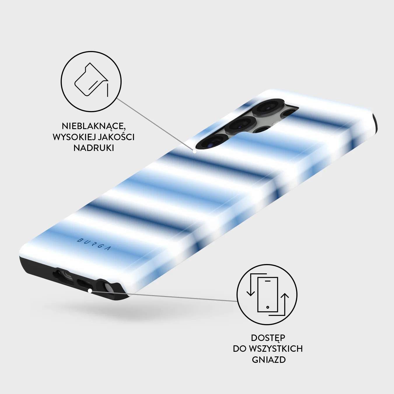 White Noise - Samsung Galaxy S25 Ultra Etui - Image 3