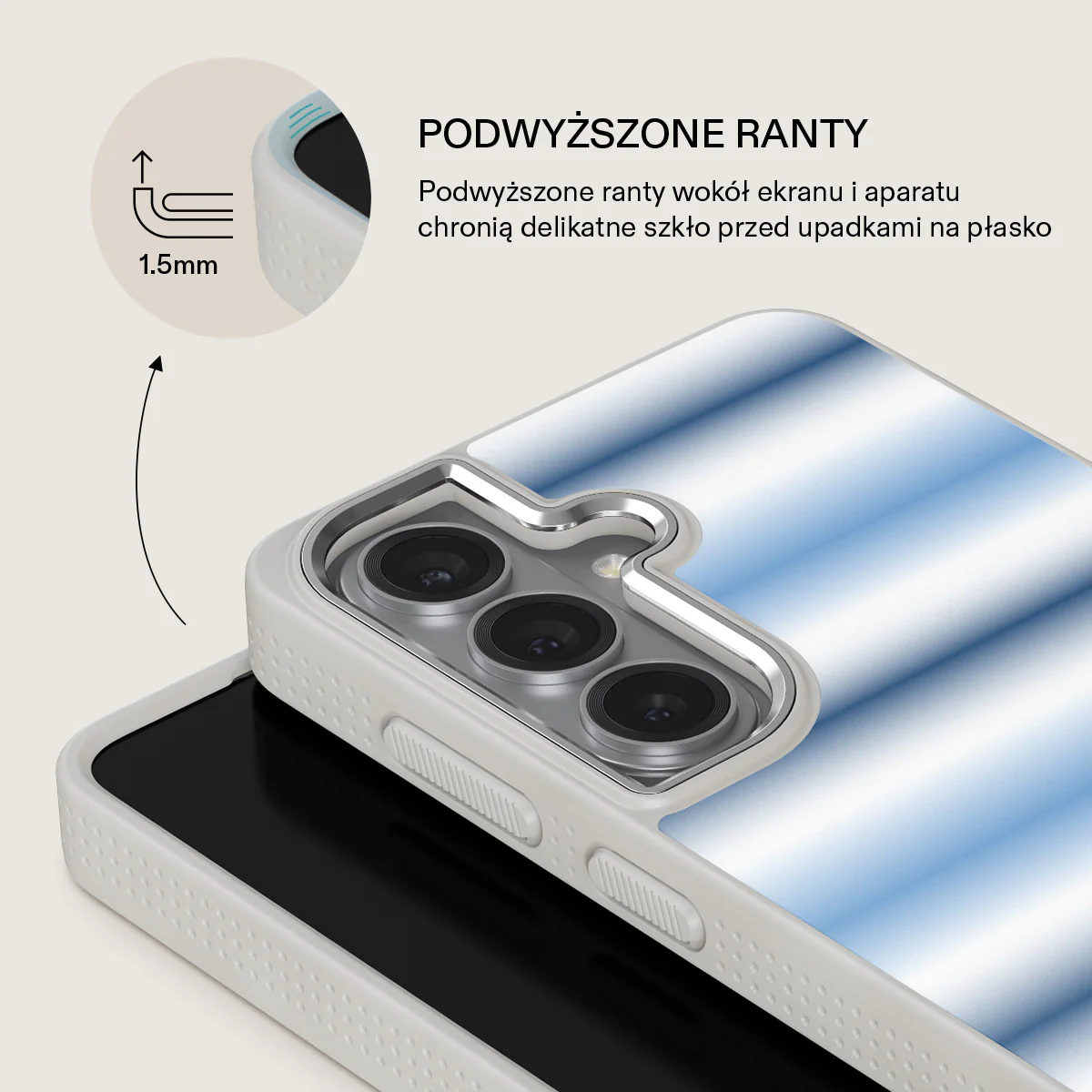 White Noise - Samsung Galaxy S26 Plus Etui - Image 36