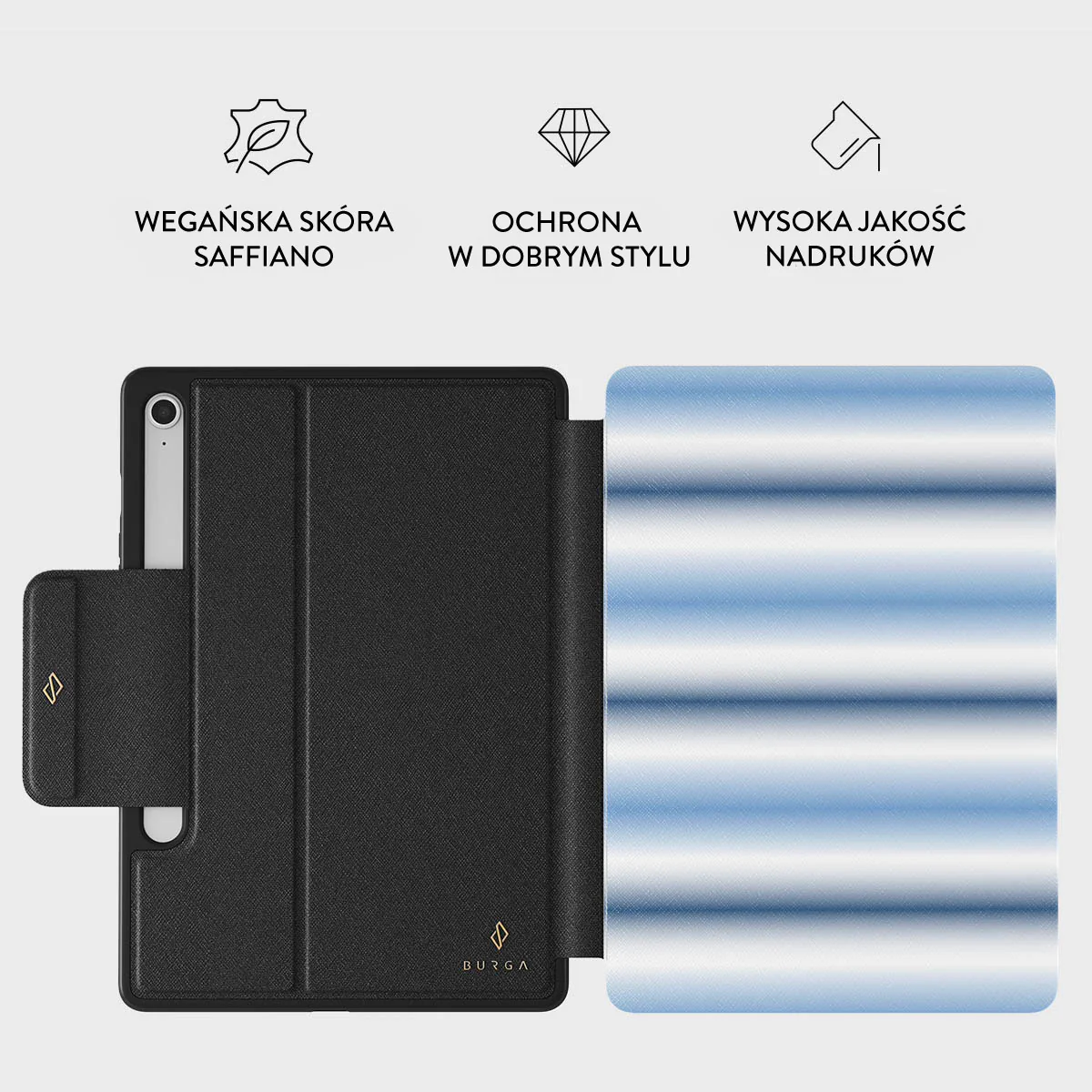 White Noise - Etui na Samsung Galaxy Tab S10 FE - Image 2