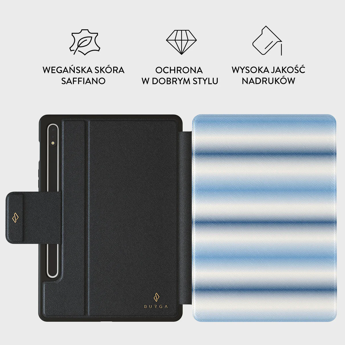 White Noise - Etui na Samsung Galaxy Tab S9 FE - Image 2