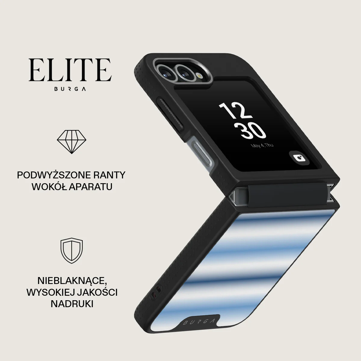 White Noise - Samsung Galaxy Z Flip 6 Etui - Image 14