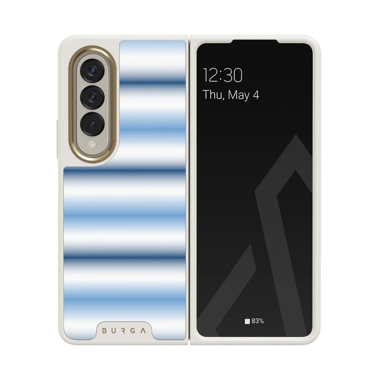 White Noise - Samsung Galaxy Z Fold 4 Etui - Image 20