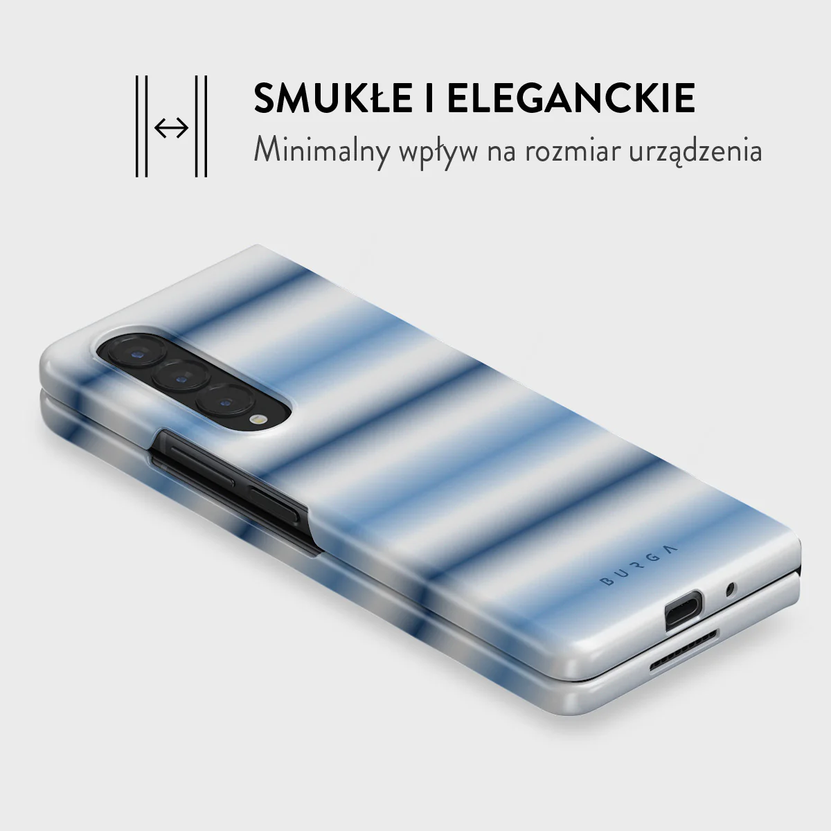 White Noise - Samsung Galaxy Z Fold 4 Etui - Image 4