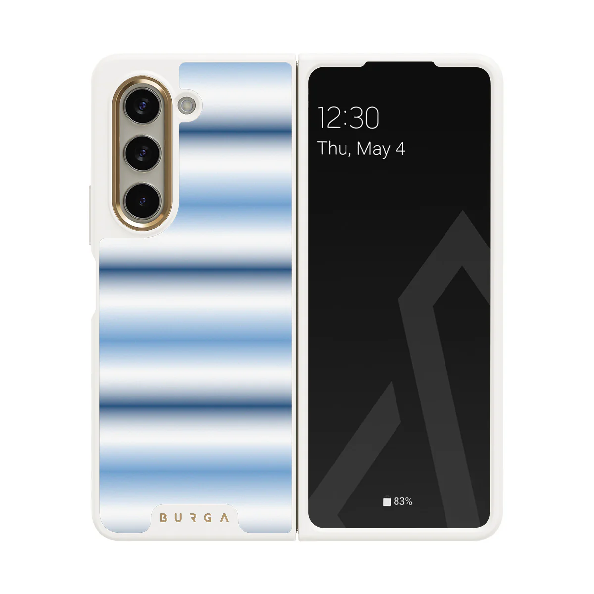 White Noise - Samsung Galaxy Z Fold 5 Etui - Image 15