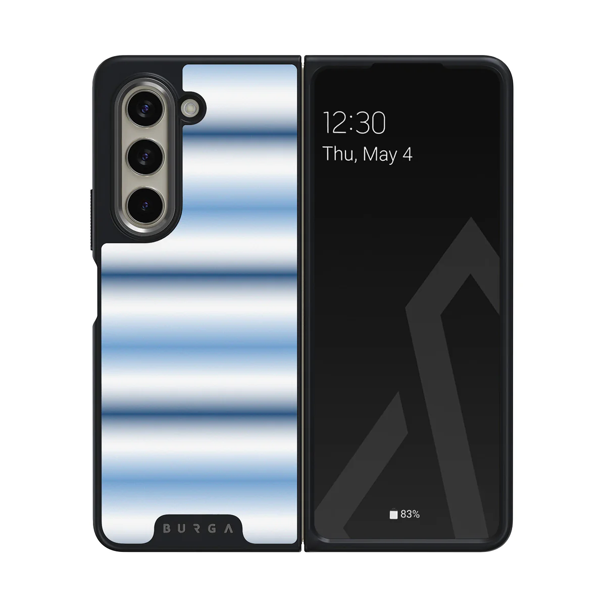 White Noise - Samsung Galaxy Z Fold 5 Etui - Image 8