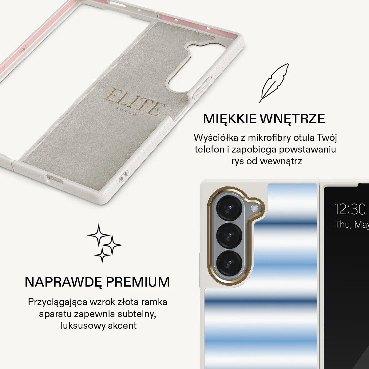 White Noise - Samsung Galaxy Z Fold 6 Etui - Image 20
