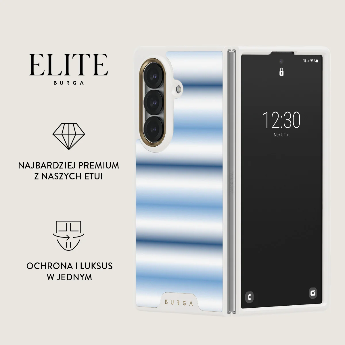 White Noise - Samsung Galaxy Z Fold 7 Etui - Image 16