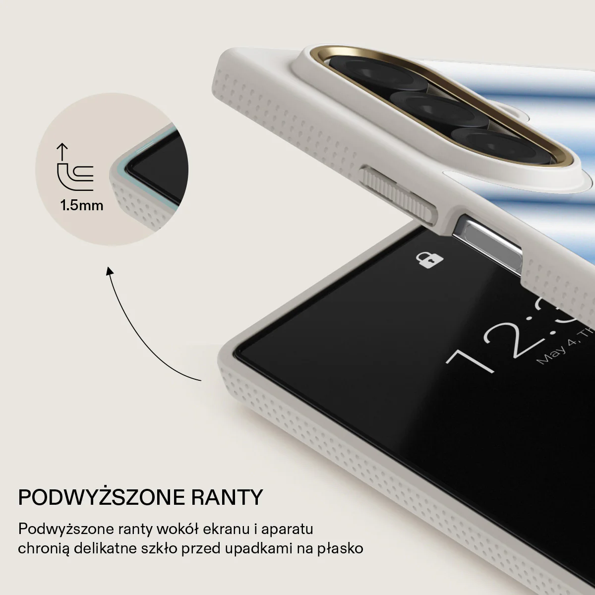 White Noise - Samsung Galaxy Z Fold 7 Etui - Image 18