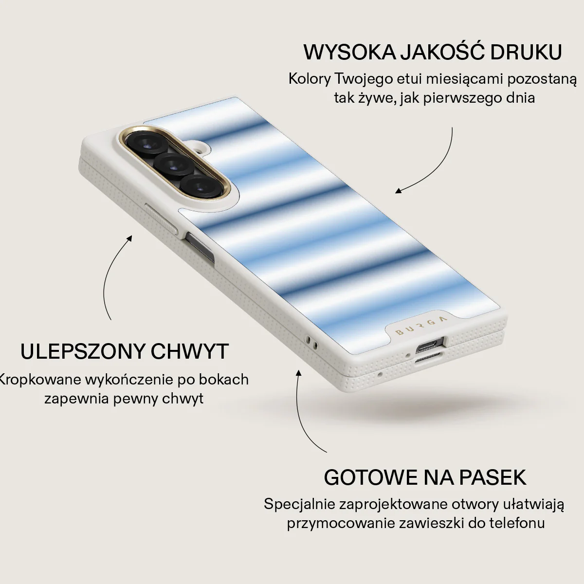 White Noise - Samsung Galaxy Z Fold 7 Etui - Image 19