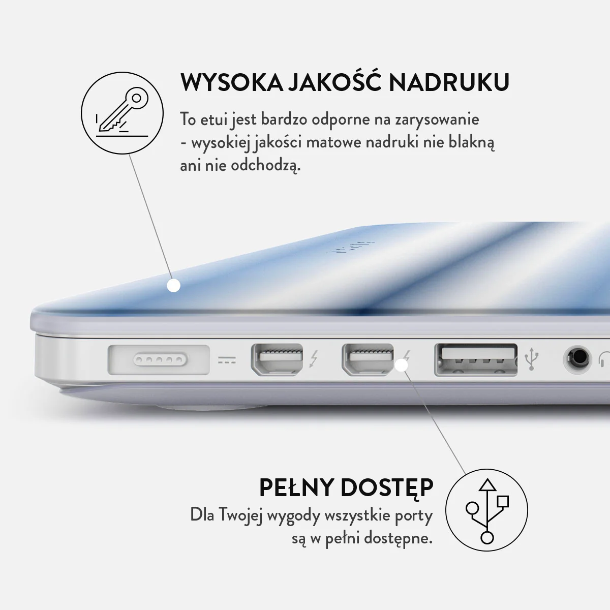 White Noise - Twarde etui do MacBooka - Image 19