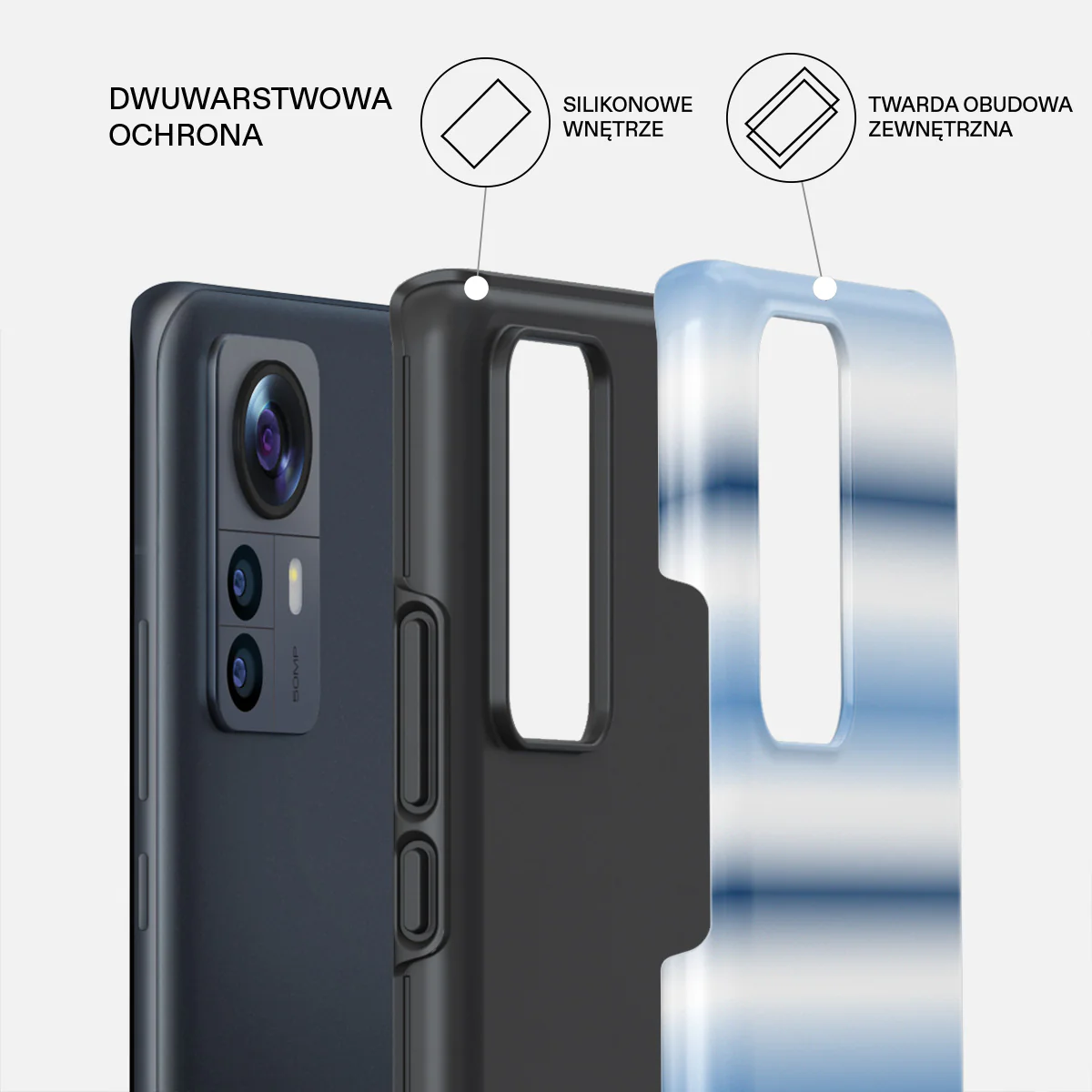 White Noise - Xiaomi 12 Etui - Image 2