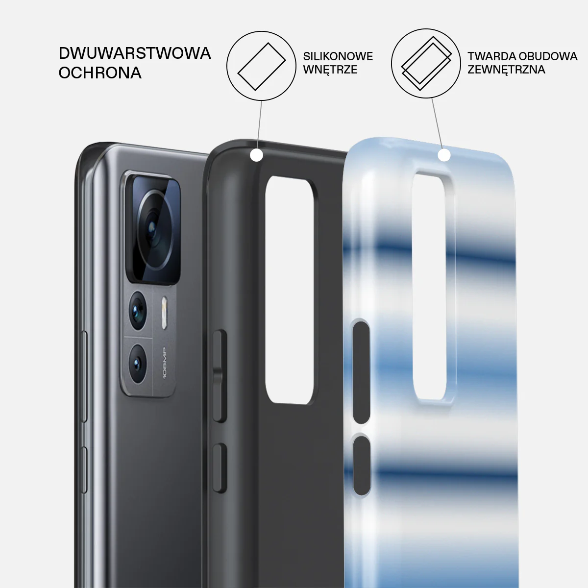 White Noise - Xiaomi 12T Etui - Image 2